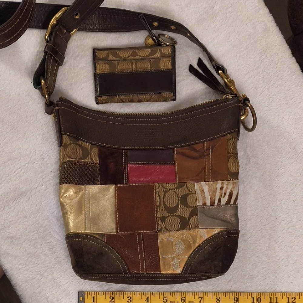 Coach Crossbody With Card Case